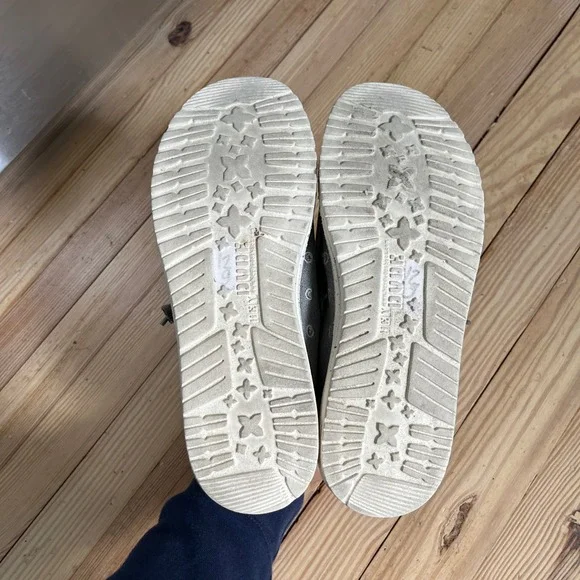 Hey Dude Wally Stretch Iron Gray Men's Casual Loafer Shoes Comfort Slip On - Picture 6 of 9